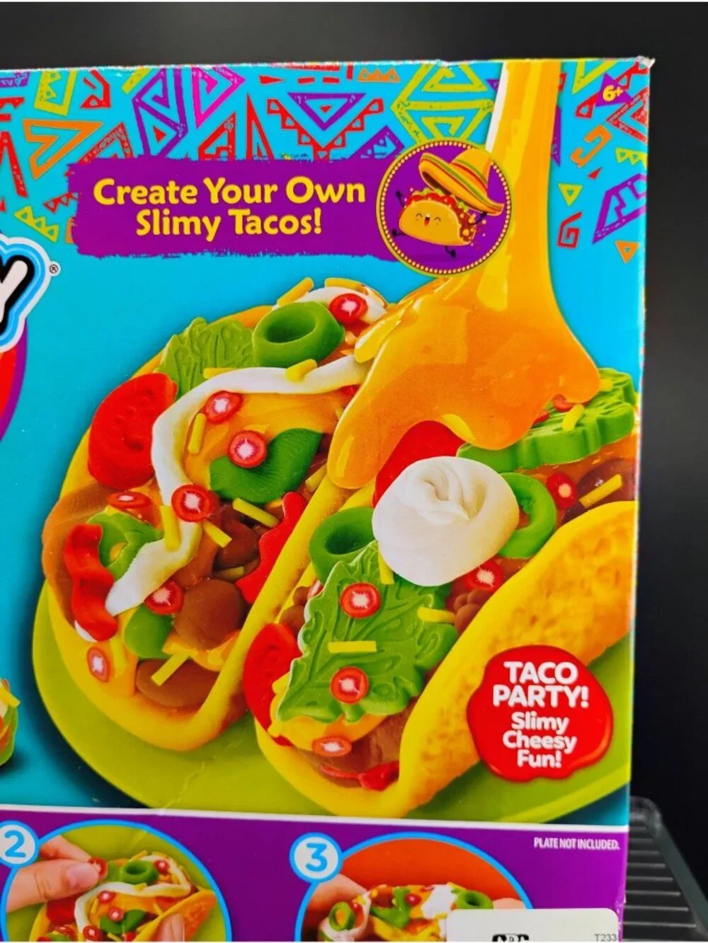 Cra-Z-Slimy Tacos Brand DIY Slime Kit For Kids Lime Scented